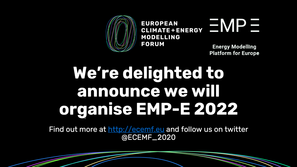Announces that ECEMF will organise the next EMP-E in 2022